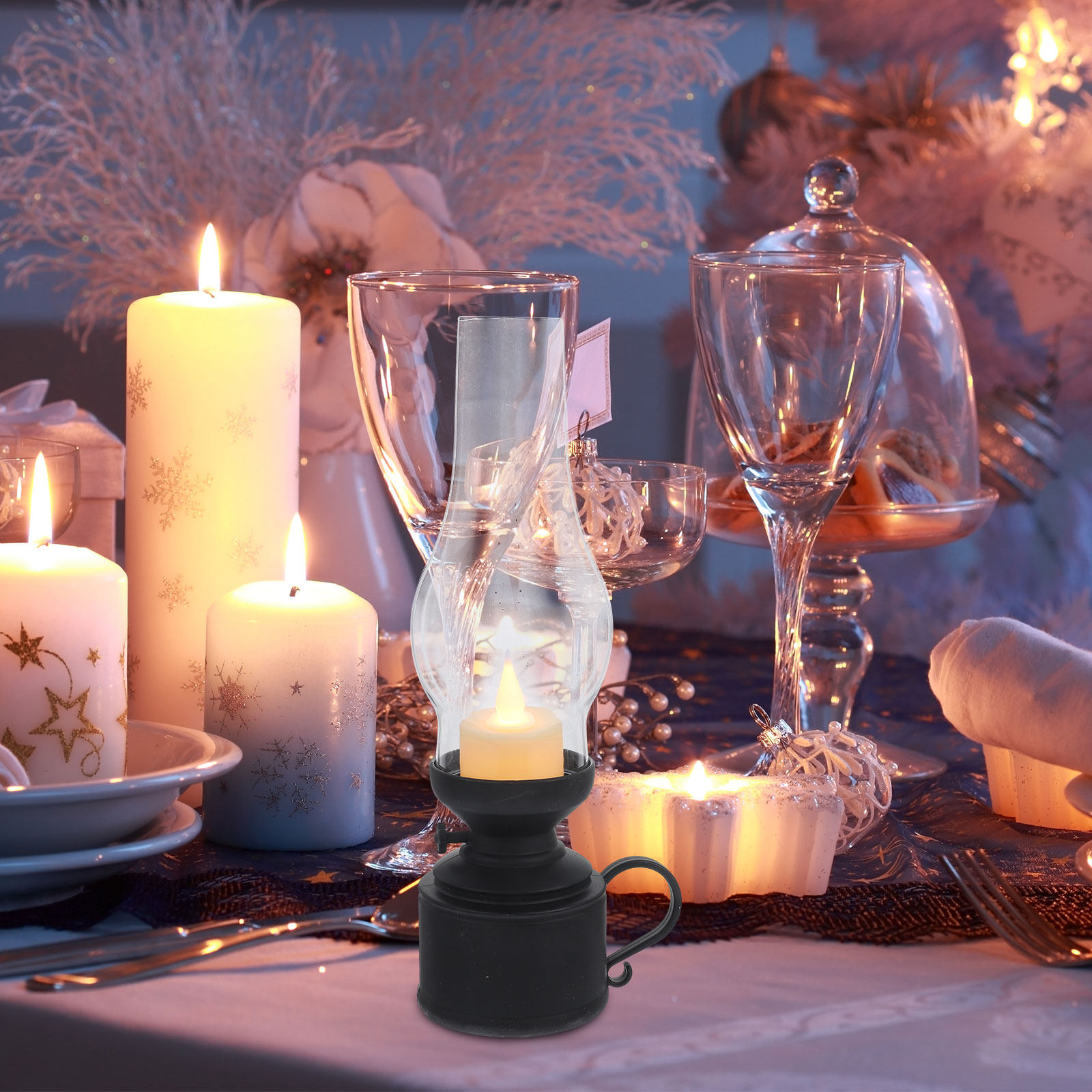 Portable Vintage LED Lantern H - Power Outage Light のレビューと価格